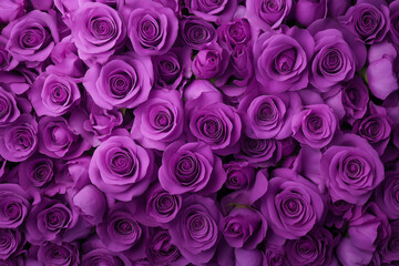 Fototapeta premium violet roses background