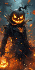 Halloween dark background