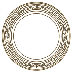 Elegant Floral Wreath with Chinese Characters