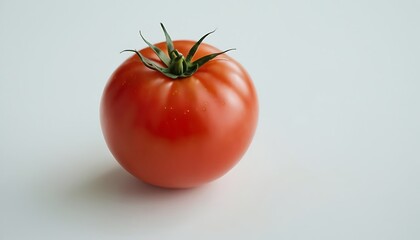 tomato on white background, Fresh tomato isolated on white background,tomato, vegetable, freshness, nature, red, food, organic, clip art, colors, colours, cut out, gardening,