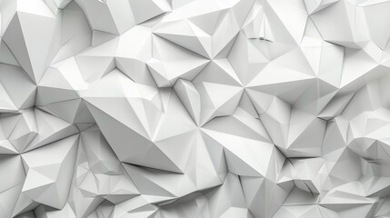 Fototapeta premium Paper Origami Polygonal Shape background. Abstract geometric illustration with place for text