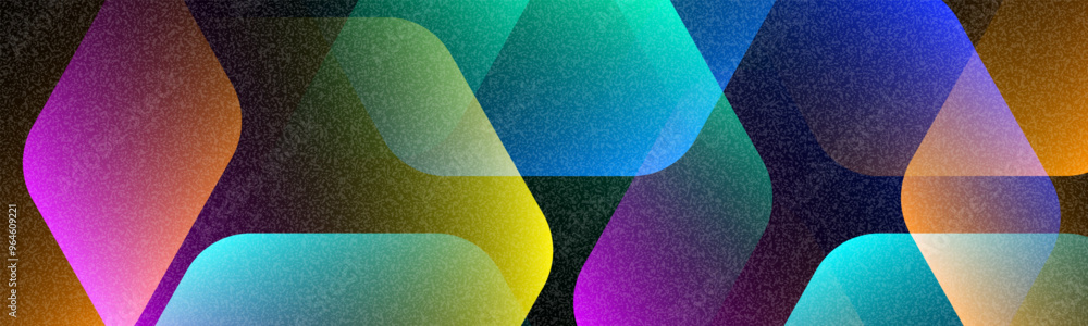 Poster beautiful vector color gradient background with noise and wavy lines. abstract minimal grainy gradie