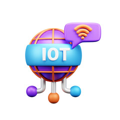 Future things 3d ui icon