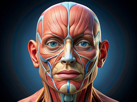 anatomy of face muscles facial expressions