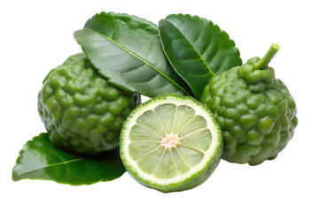 Bergamot isolated  on transparent background png