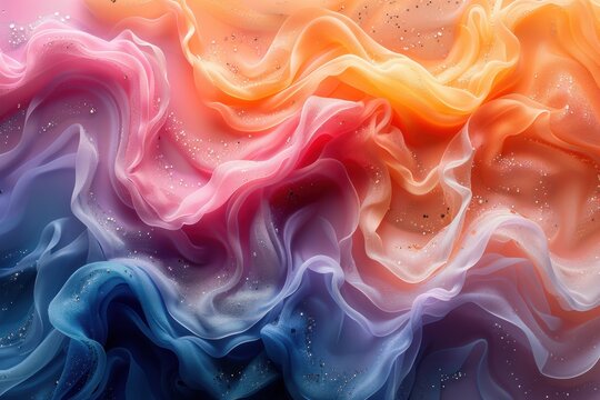 abstract background in colors and patterns for Baby Loss Awareness Week - Powered by Adobe