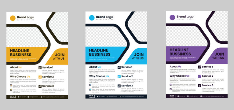 Creative corporate business flyer template, odern flyer templete, simple flyer 