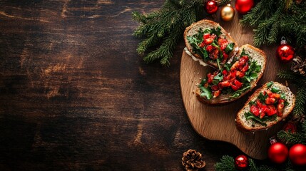 Polish Christmas Market with a Zapiekanka Open-Face Sandwich
