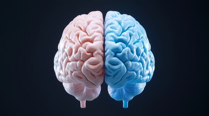 Symmetry in the Brain Hemispheres, Discuss the structural symmetry between the left and right hemispheres of the brain.