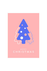 Cover design of 2025 happy new year. Strong typography. Colorful and easy to remember. Happy new year 2025 design poster.