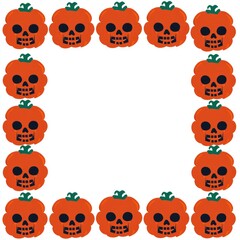 Halloween Pumpkin Frame