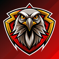 eagle owl with wings Mascot for Brand Identity logo