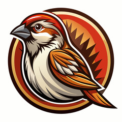 head of a rooster Mascot for Brand Identity logo