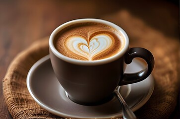 Fototapeta premium cup of cappuccino