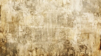 Naklejka premium Aged beige wallpaper for texture or backdrop.