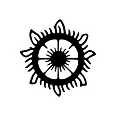 geometrical Mandala Clipart, coloring book interior, Muslim mandala, Line art, Round Ornament Pattern, Illustration of mandala art decor design, silhouette, illustration.