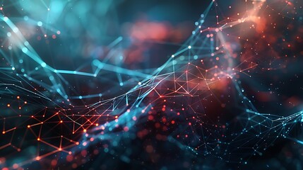 closeup futuristic background communication abstraction