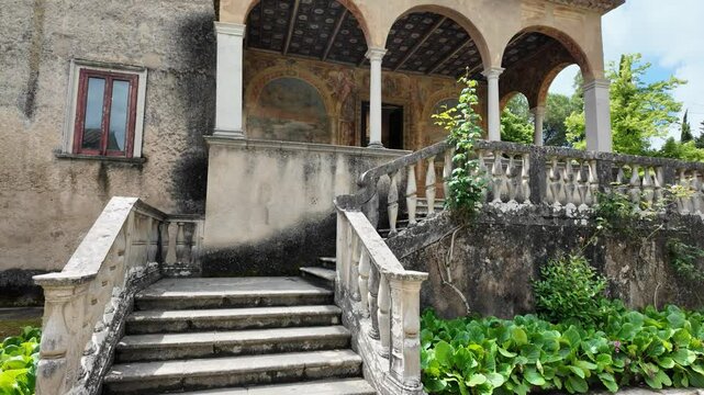 The marvelous Certosa di Padula, monastic complex and Unesco world heritage site in the province of Salerno, Campania, Italy.