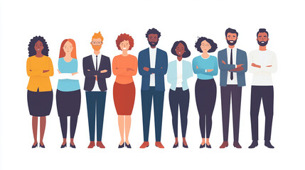 Obraz premium Building a strong company culture aligns employees with the organization's mission driving engagement and commitment this month