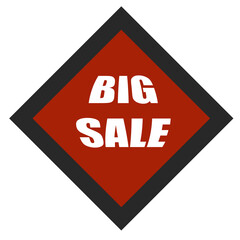 Bold BIG SALES text on a vibrant red background, perfect for promoting discounts, offers, or marketing campaigns. Ideal for retail, e-commerce, or digital advertising purposes. SALES PROMOTION ICONS 