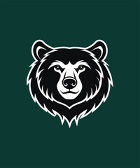 Bear vector art. eps 