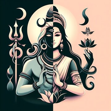 Lord Shiva and Mata Parvati