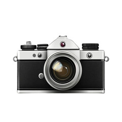 Camera icon isolated on transparent or white background
