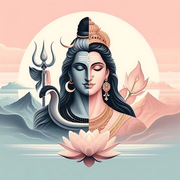 Lord Shiva and Mata Parvati