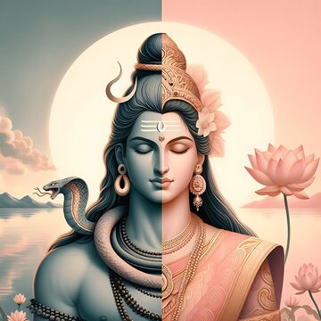 Lord Shiva and Mata Parvati