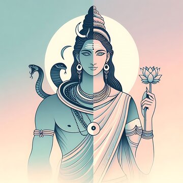 Lord Shiva and Mata Parvati