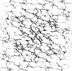 Scratched and Cracked Grunge Urban Background Texture Vector. Dust Overlay Distress Grainy Grungy Effect. Distressed Backdrop Vector Illustration. Isolated Black on White Background. EPS 10.