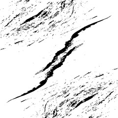 Vector brush sroke texture. Distressed uneven grunge background. Abstract distressed vector illustration. Overlay over any design to create interesting effect and depth. Black isolated on white. EPS10