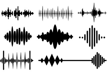 Sound Waves Abstract Art from Whispers to Roars