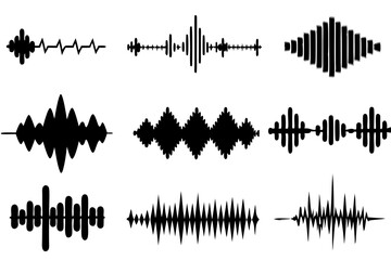 Sound Waves Abstract Art from Whispers to Roars