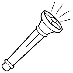 Torch Light Vector Art