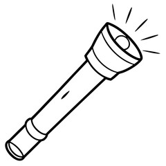 Torch Light Vector Art