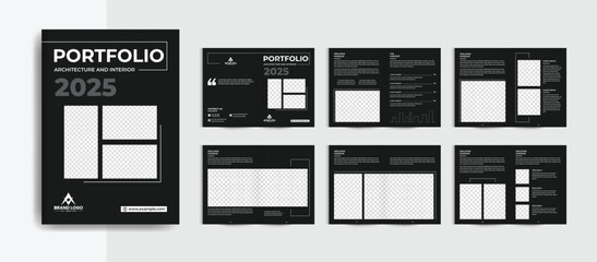 Architecture portfolio, professional portfolio design