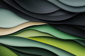 Green And Black Background