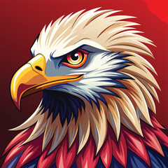 Eagle Vector Art Illustration