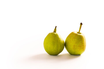 pear on white background