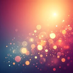 color full soft blur boke background and lights shimmer, creating a lively and magical backdrop for evening festivities