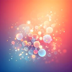 color full soft blur boke background and lights shimmer, creating a lively and magical backdrop for evening festivities