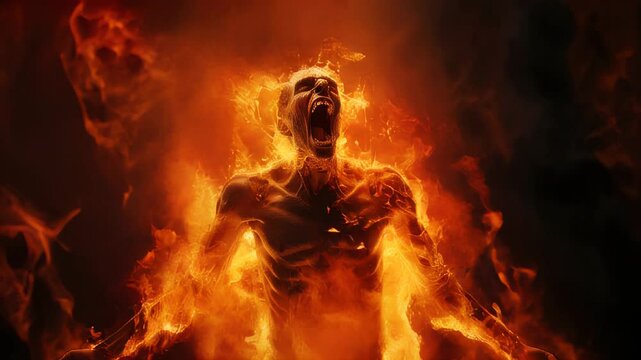 Sinners, suffering souls in hell