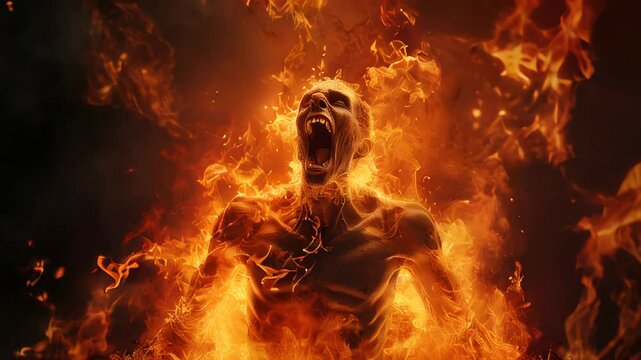 Sinners, suffering souls in hell