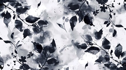 inkwash pattern wallpaper