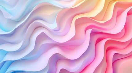 Obraz premium pastel gradient pattern wallpaper