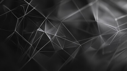 Abstract Black Network