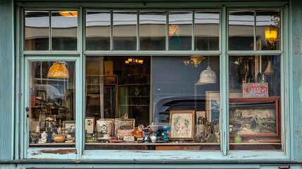 Vintage Shop Window Display