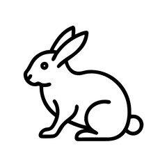 Obraz premium icon rabbit