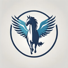 Fototapeta premium Pegasus Logo